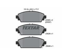 Brake pads 2309601 TEXTAR for HONDA ACCORD VI CIVIC VII Hatchback