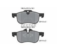 Textar Front Brake Pad Set 2311203 - fits MG 6, Rover 75, ZT, ZT-T