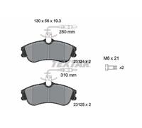 Brake Pads Full Set Of 4 Front 2312401 Textar Citroen Peugeot