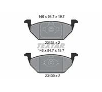 Brake Pads Set Front 2313001 Genuine OE Textar 1J0615115 SHZ3501082 1J0698151