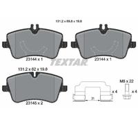 Brake Pads Set Front Textar 2314401 0034202520 0034204520 0034205920 0034209520