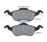 For Ford Genuine OE Textar Brake Pads Full Set Of 4 Front 2315402