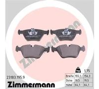 ZIMMERMANN 23183.195.9 Brake pad set