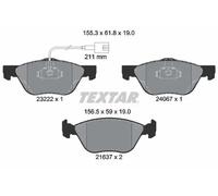 TEXTAR 2322201 Brake pad set