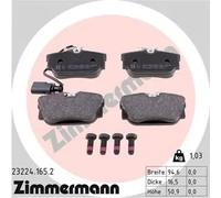 ZIMMERMANN 23224.165.2 Brake pad set