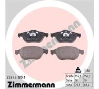Brake pads 23245.180.1 ZIMMERMANN for RENAULT LAGUNA II LAGUNA II Sport Tourer