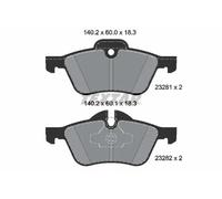 Brake Pads Set 2328101 Front Textar 1503076 2167233 34111503076 34112167233