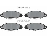 Textar Front Brake Pad Set 2329601 - Full Set of 4 for Subaru Justy, Suzuki Swift
