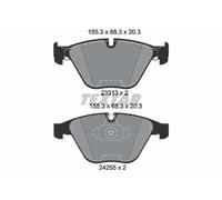 Brake pads 2331301 TEXTAR for BMW 3 Touring X1 3 3 Coupe 3 Convertible