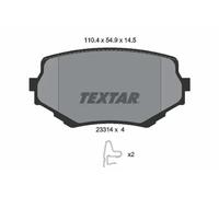 Brake Pads Set 2331401 Front Textar 1A503323Z 1A523323Z 1A523323ZA 1V6L3328ZA