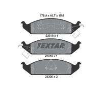 2331801 BRAKE PAD SET, DISC BRAKE TEXTAR
