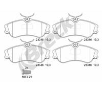 BRAKE PAD SET DISC BRAKE 23346 00 701 00 FOR PEUGEOT PARTNER/PATAGONICA/URBANA