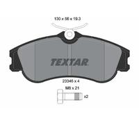 Brake pads 2334602 TEXTAR for CITROËN PEUGEOT