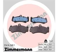 ZIMMERMANN 23414.168.1 Brake pad set
