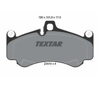 Brake pads 2341401 TEXTAR for PORSCHE 911 911 Convertible