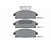 Genuine OE Textar Brake Pads Full Set Of 4 Front 2342001