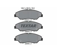Brake pads 2344201 TEXTAR for KIA RETONA Closed Off-Road Vehicle SPORTAGE SUV