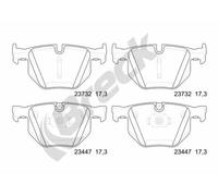 Brake Pad Set, disc brake BRECK 23447 00 554 10 for BMW X5 (E70) 3 2006-2008