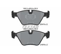 Textar Front Brake Pads fits BMW 5 Series 3 Z3 Wiesmann MF3 Z4 2347402