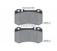 TEXTAR 2347801 Brake Pads Set Rear for Mercedes S SL SLR E CLS
