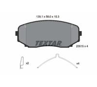 TEXTAR 2351505 Brake pad set