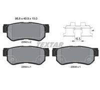 TEXTAR 2354306 Brake pad set