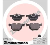 ZIMMERMANN 23550.170.1 Brake pad set