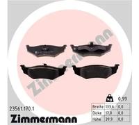 Brake Pads Rear K05018208AA
