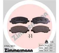 ZIMMERMANN 23584.160.1 Brake pad set