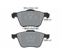 Brake pads 2359001 TEXTAR for VOLVO XC90 I V70 Mk II