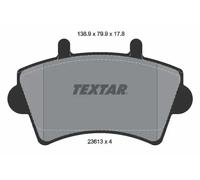 TEXTAR 2361301 Brake pad set