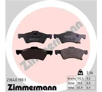 New Brake Pad Set, disc brake for CHRYSLER:VOYAGER IV,VOYAGER Mk III 5019804AA
