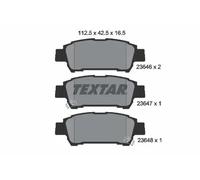 Brake pads 2364601 TEXTAR for TOYOTA PREVIA / ESTIMA II AVENSIS VERSO