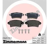 ZIMMERMANN 23669.170.1 Brake pad set