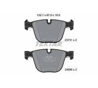 Brake pads 2373101 TEXTAR for BMW ALPINA