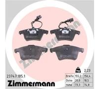 ZIMMERMANN 23747.185.1 Brake pad set