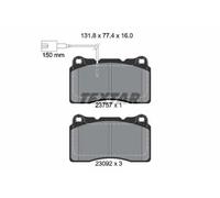 Brake pads 2375701 TEXTAR for ALFA ROMEO MASERATI