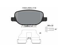 Fits TEXTAR 2376001 BRAKE PADS /R/ALFA 159 1.8-3.2 05- ✅UK Seller