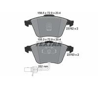 Front Brake Pads With Integrated Wear Warning Contact For Audi A6 Allroad TEXTAR