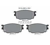 Brake pads 2377701 TEXTAR for MAZDA ISUZU