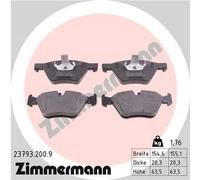 ZIMMERMANN 23793.200.9 Brake pad set
