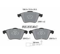 Brake Pads Set 2380101 Front Textar 1K0698151B 1K0698151P 1K0698151B 1K0698151B