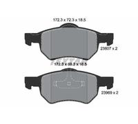 Brake pads 2380701 TEXTAR for CHRYSLER TACUMA Mk II VOYAGER Mk III