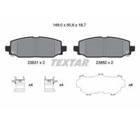 TEXTAR 2383101 Brake pad set