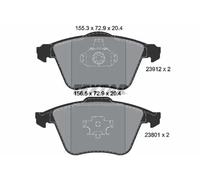 Brake pads 2391202 TEXTAR for OPEL SIGNUM Hatchback VECTRA C GTS VECTRA C Estate