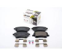 Brake Pad Set, disc brake BRECK 23973 00 702 10 for NOTE (E12) 1.5 2013-2016