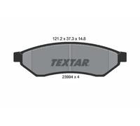 TEXTAR 2399401 Brake Pads Set Rear for Tosca Evanda Magnus