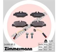 ZIMMERMANN 24008.185.3 Brake pad set