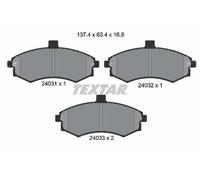 Brake pads 2403101 TEXTAR for HYUNDAI KIA