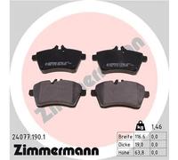 ZIMMERMANN 24077.190.1 Brake pad set